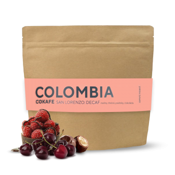 Kolumbie SAN LORENZO - bezkofeinová - CO KAFE 