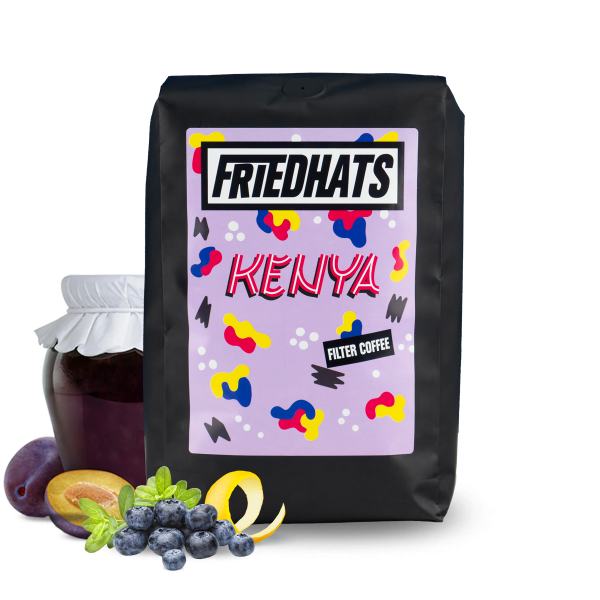 Výběrová káva Friedhats Coffee Keňa KIAMUGUMO - 1000g