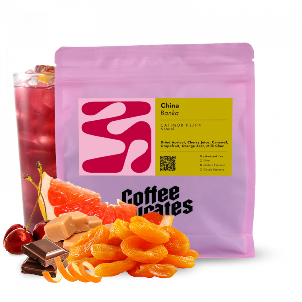 Výběrová káva Coffee Pirates Čína BANKA