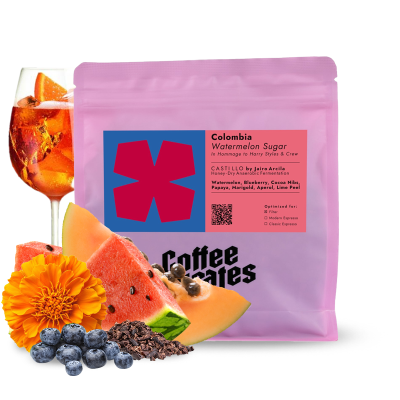 Výběrová káva Coffee Pirates Kolumbie WATERMELON SUGAR