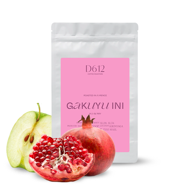 Výběrová káva D612 Coffee Roasters Keňa GAKUYUINI PB