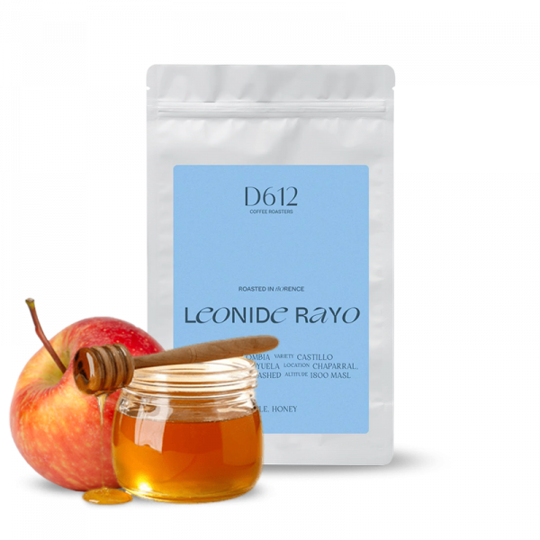 Výběrová káva D612 Coffee Roasters Kolumbie LEONIDE RAYO
