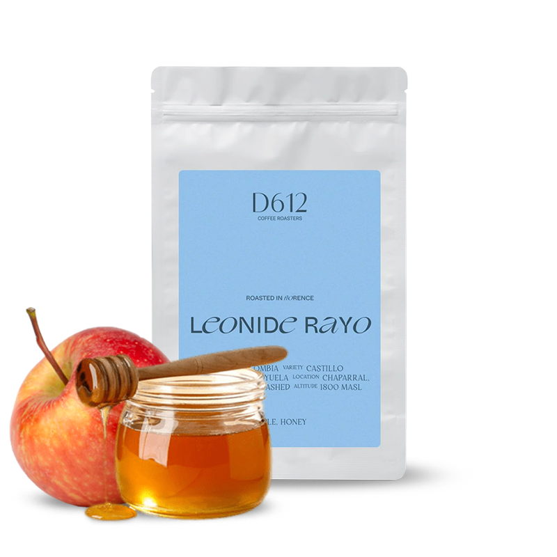Výběrová káva D612 Coffee Roasters Kolumbie LEONIDE RAYO