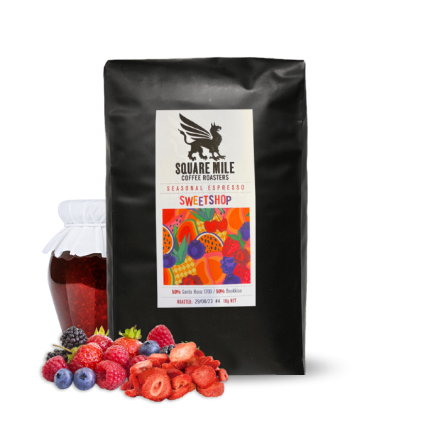 Výběrová káva Square Mile SWEETSHOP ESPRESSO blend - 1000g - 8/23