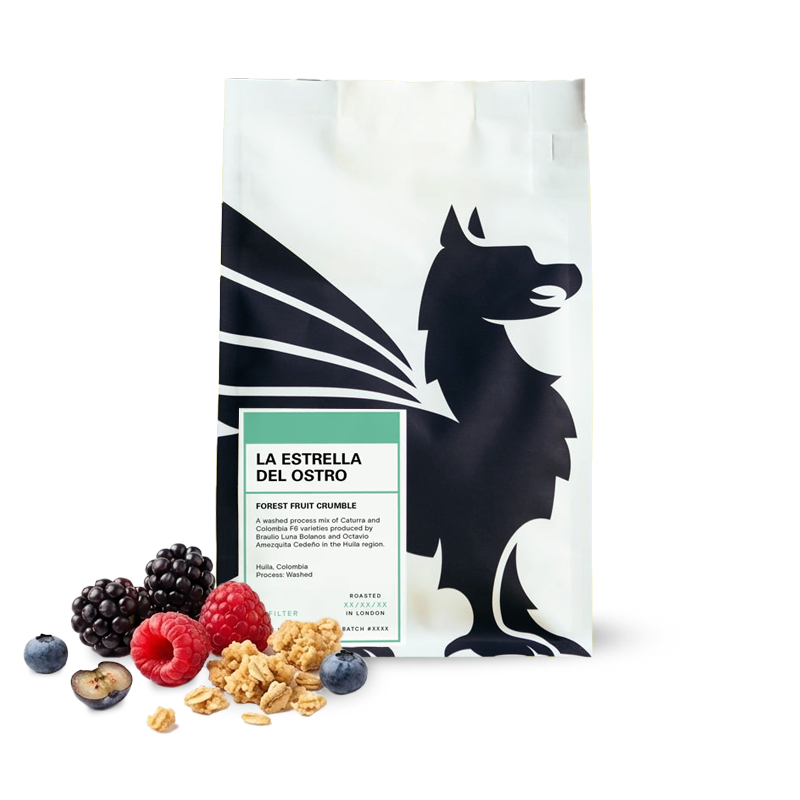 Výběrová káva Square Mile Kolumbie LA ESTRELLA DEL OSTRO