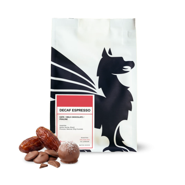 Výběrová káva Square Mile Brazílie DECAF ESPRESSO