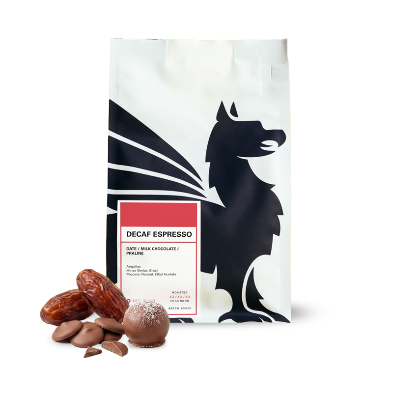 Výběrová káva Square Mile Brazílie DECAF ESPRESSO