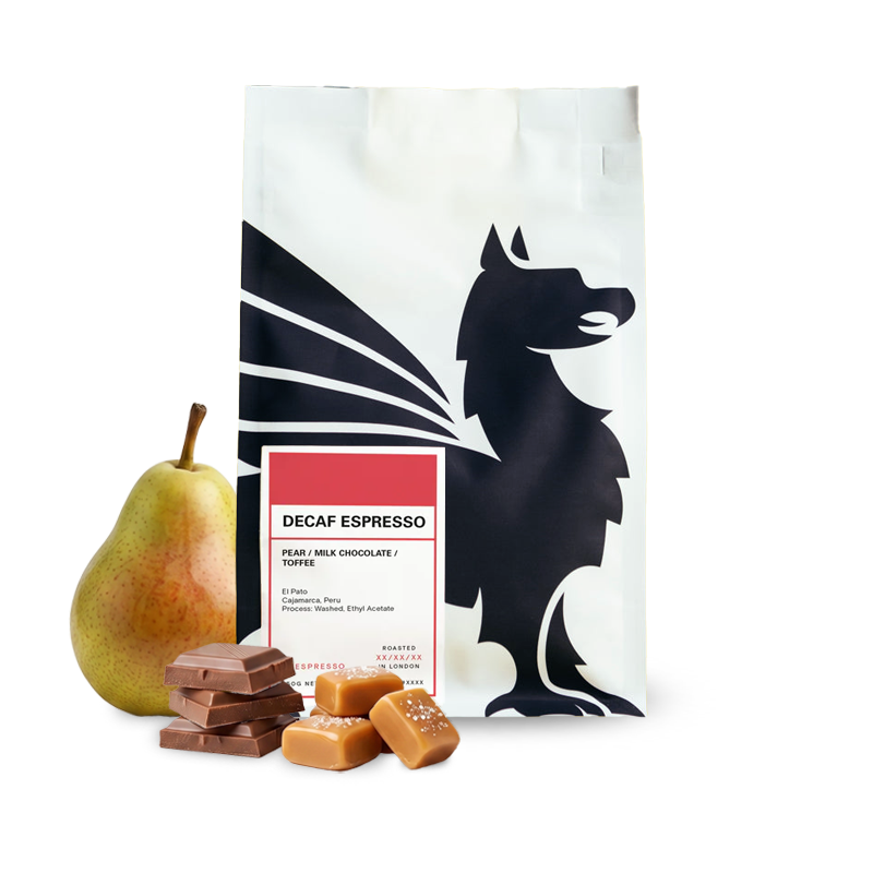 Výběrová káva Square Mile Peru DECAF ESPRESSO - bezkofeinová