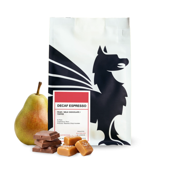 Výběrová káva Square Mile Peru DECAF ESPRESSO - bezkofeinová