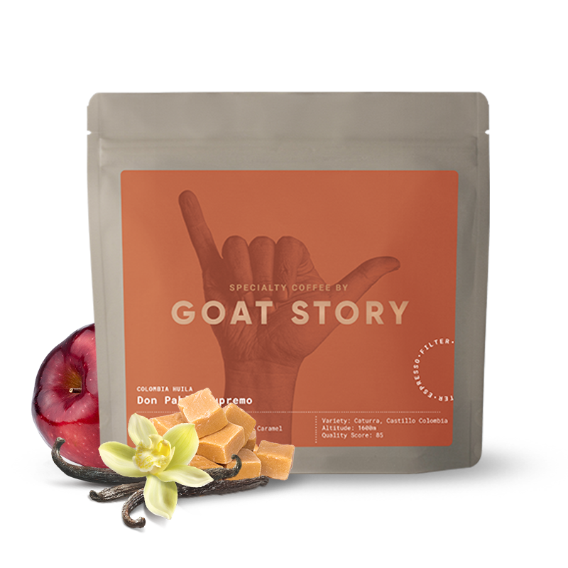 Výběrová káva Goat Story Kolumbie DON PABLO