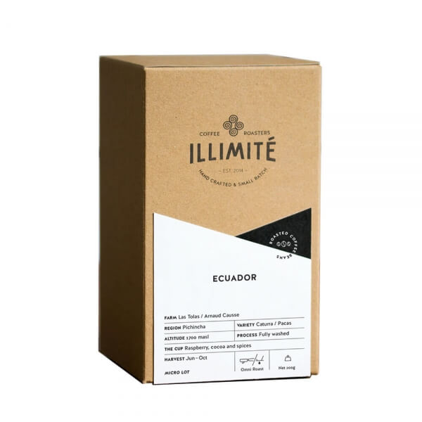 Výběrová káva Illimité Coffee Roasters Ekvádor LAS TOLAS