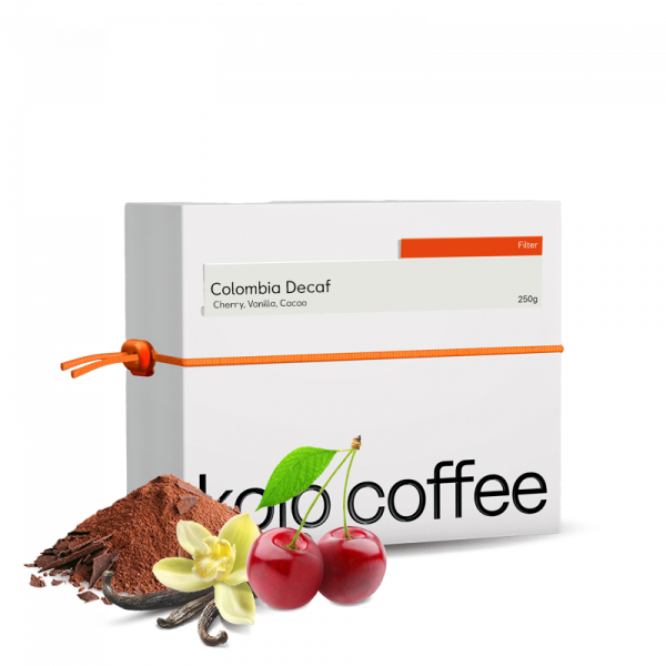 Výběrová káva Kolo Coffee Kolumbie POPAYAN - bezkofeinová