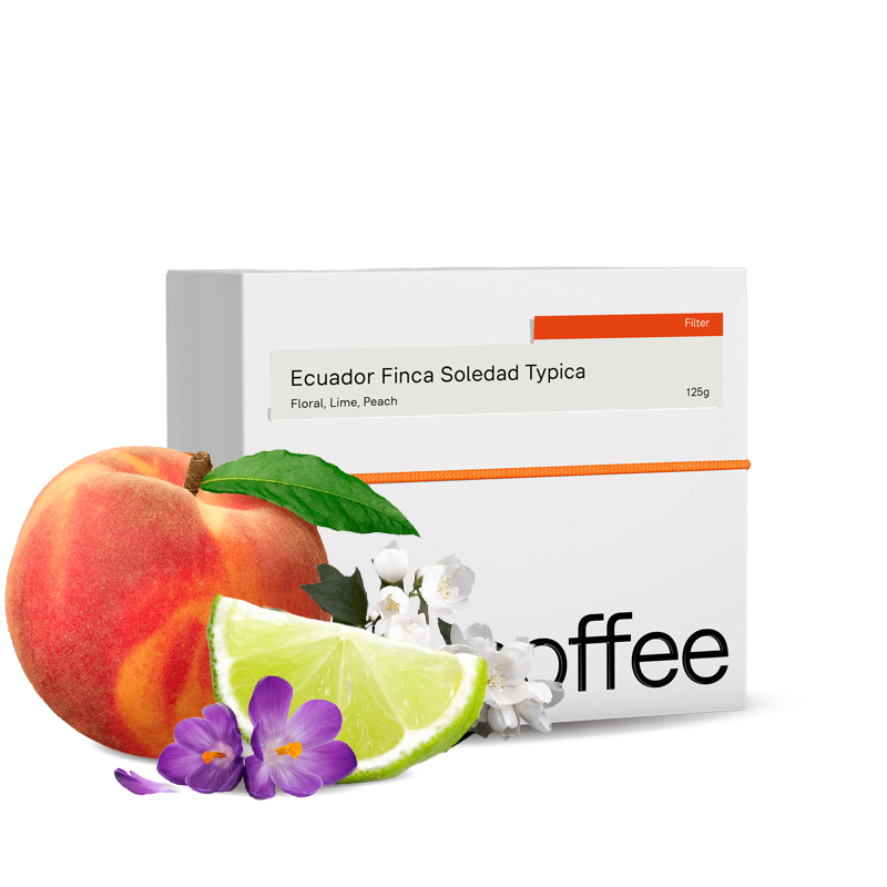 Výběrová káva Kolo Coffee Ekvádor FINCA SOLEDAD - typica - 125 g