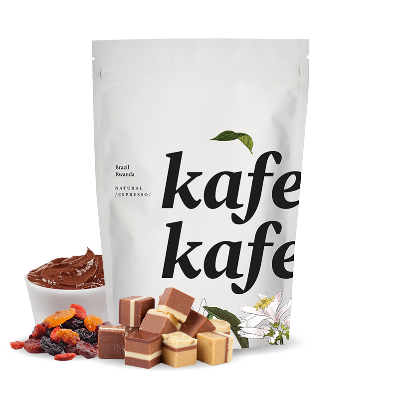 Výběrová káva Kmen Coffee Roasters KAFE KAFE blend