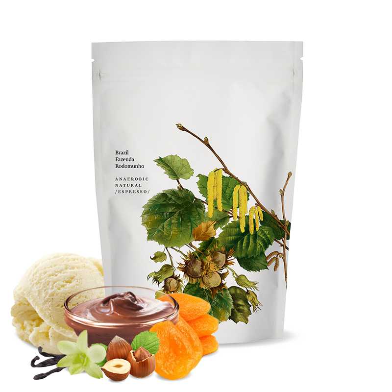 Výběrová káva Kmen Coffee Roasters Brazílie RODOMUNHO