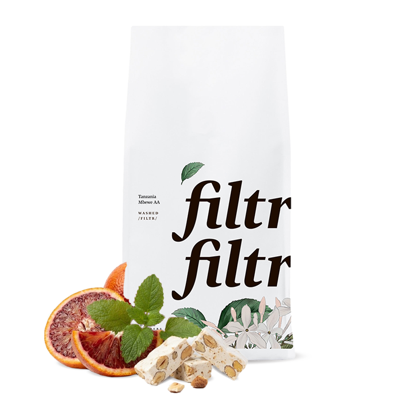 Výběrová káva Kmen Coffee Roasters Tanzánie FILTR FILTR - 1000g