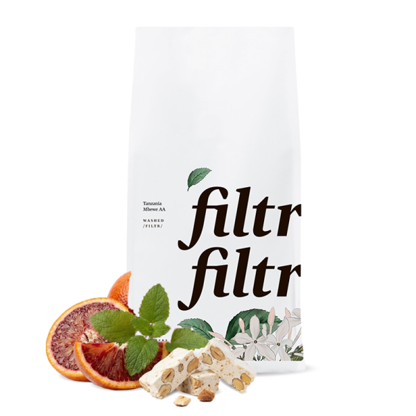 Výběrová káva Kmen Coffee Roasters Tanzánie FILTR FILTR - 1000g