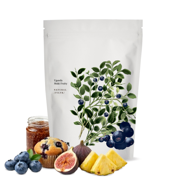 Výběrová káva Kmen Coffee Roasters Uganda MUKI FRUITY