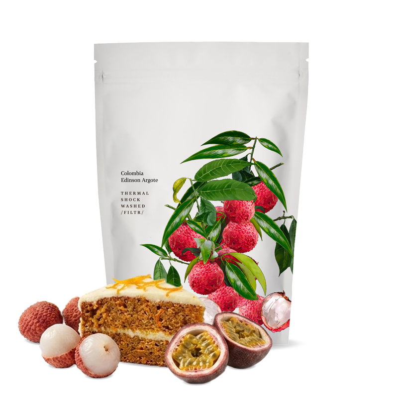 Výběrová káva Kmen Coffee Roasters Kolumbie EDINSON ARGOTE