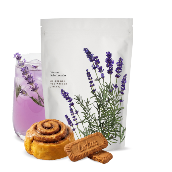 Výběrová káva Kmen Coffee Roasters Vietnam KOHO LAVENDER