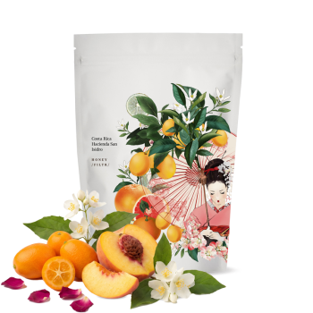 Kostarika HACIENDA SAN ISIDRO - geisha - 200g - Kmen Coffee Roasters