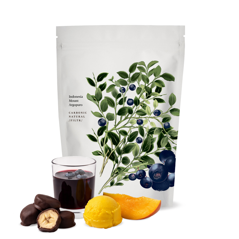 Výběrová káva Kmen Coffee Roasters Indonésie MOUNT ARGOPURO
