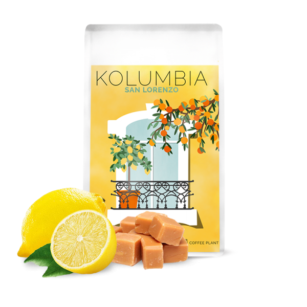 Výběrová káva Coffee Plant Kolumbie SAN LORENZO
