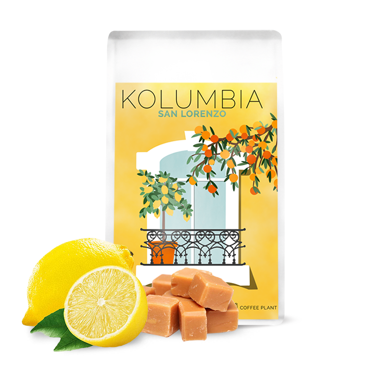 Výběrová káva Coffee Plant Kolumbie SAN LORENZO