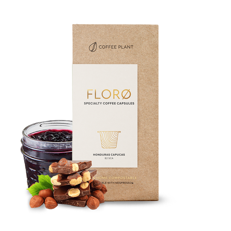 Výběrová káva Coffee Plant Honduras CAPUCAS nespresso kapsle 10ks/bal