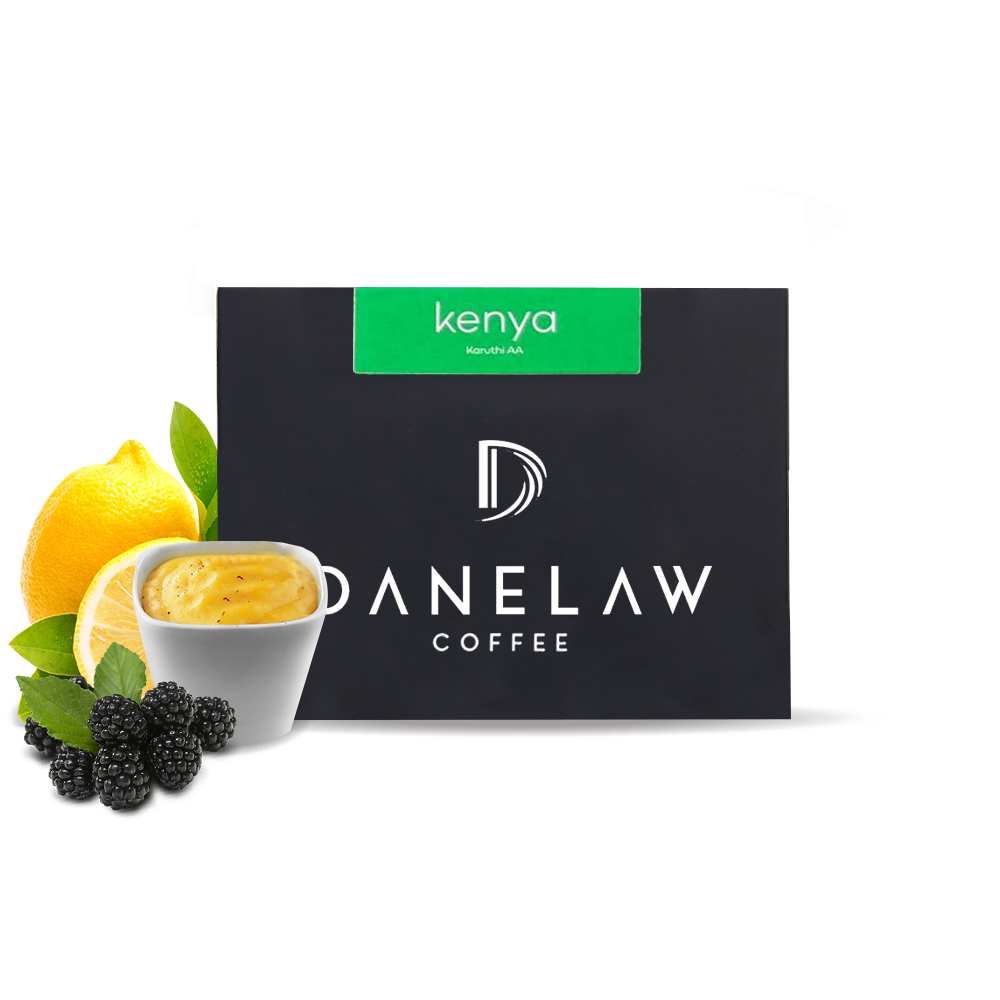Výběrová káva DANELAW Coffee Keňa KARUTHI AA