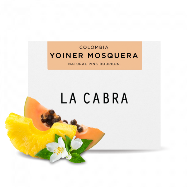 Výběrová káva La Cabra Coffee Kolumbie YOINER MOSQUERA -  natural pink bourbon