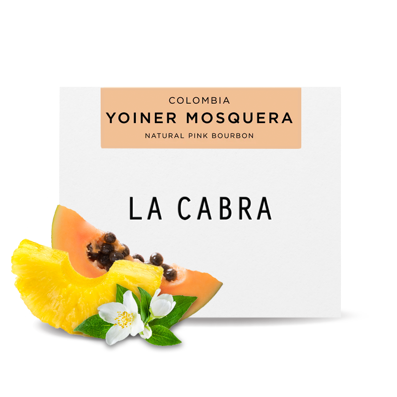 Výběrová káva La Cabra Coffee Kolumbie YOINER MOSQUERA -  natural pink bourbon