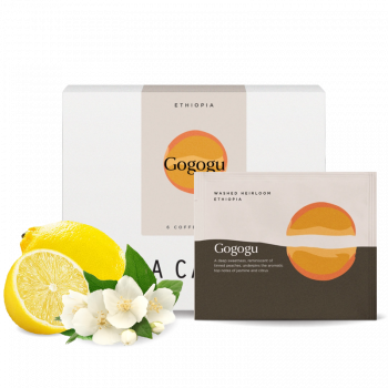 Etiopie GOGOGU - STEEPED COFFEE - 6ks/bal - La Cabra Coffee