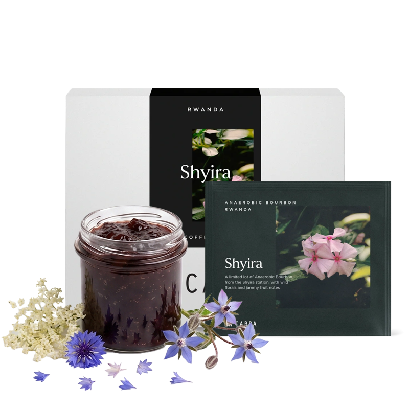 Výběrová káva La Cabra Coffee Rwanda SHYIRA ANAEROBIC 48h - STEEPED COFFEE - 6ks/bal.