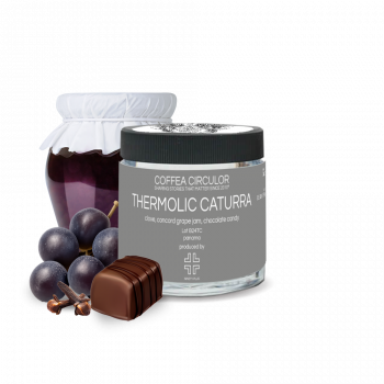 Panama THERMOLIC CATURRA 40g + Comandante zásobník na kávu - Coffea Circulor