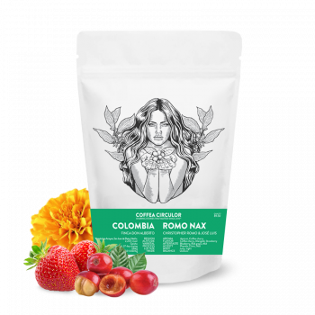 Kolumbie CHRISTOPHER ROMO NAX - geisha - 100g - Coffea Circulor