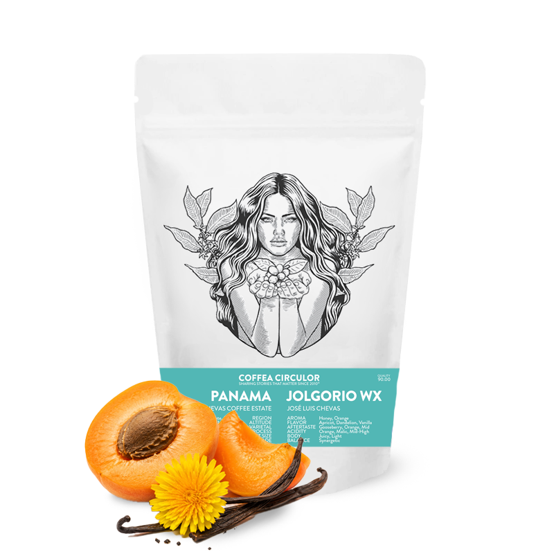 Výběrová káva Coffea Circulor Panama JOLGORIO WX - 100g