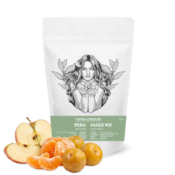 Výběrová káva Coffea Circulor Peru HUGO SL9 WX - 100g