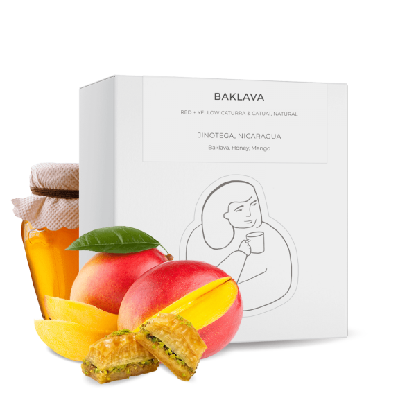 Výběrová káva DAK Coffee Roasters Nikaragua BAKLAVA