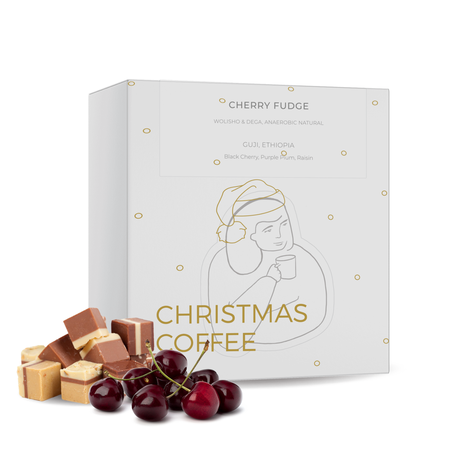 Výběrová káva DAK Coffee Roasters Etiopie CHERRY FUDGE - Vánoční speciál #2 - filtr