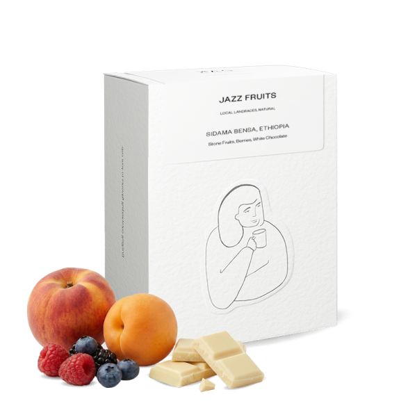 Výběrová káva DAK Coffee Roasters Etiopie JAZZ FRUITS