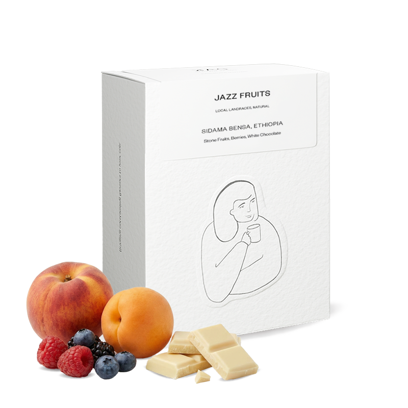 Výběrová káva DAK Coffee Roasters Etiopie JAZZ FRUITS