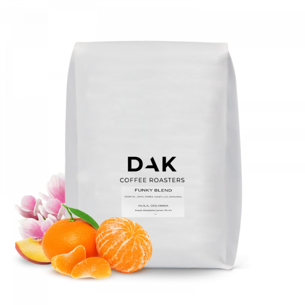 Výběrová káva DAK Coffee Roasters FUNKY BLEND - 1000g - espresso