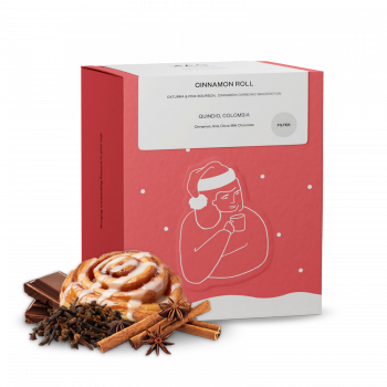 Christmas Coffee Kolumbie CINNAMON ROLL - DAK Coffee Roasters