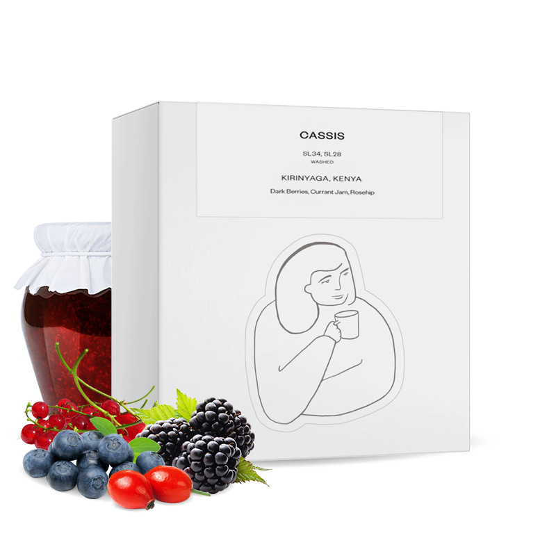 Výběrová káva DAK Coffee Roasters Keňa CASSIS