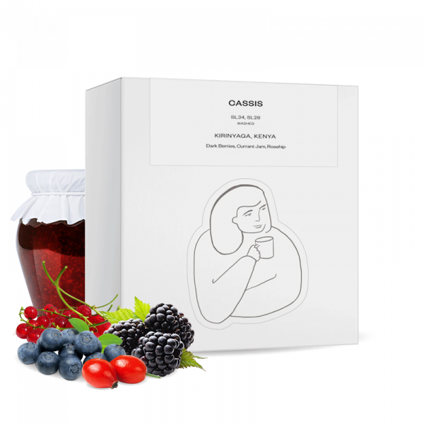 Výběrová káva DAK Coffee Roasters Keňa CASSIS