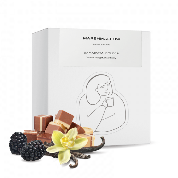 Výběrová káva DAK Coffee Roasters Bolívie MARSHMALLOW
