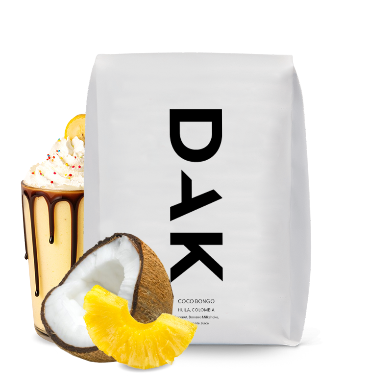 Výběrová káva DAK Coffee Roasters Kolumbie COCO BONGO - 1000g