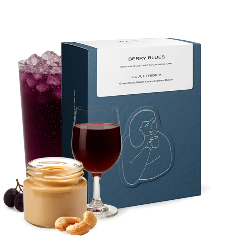 Výběrová káva DAK Coffee Roasters Etiopie BERRY BLUES