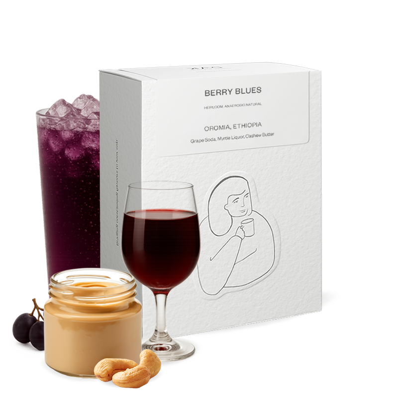 Výběrová káva DAK Coffee Roasters Etiopie BERRY BLUES - espresso